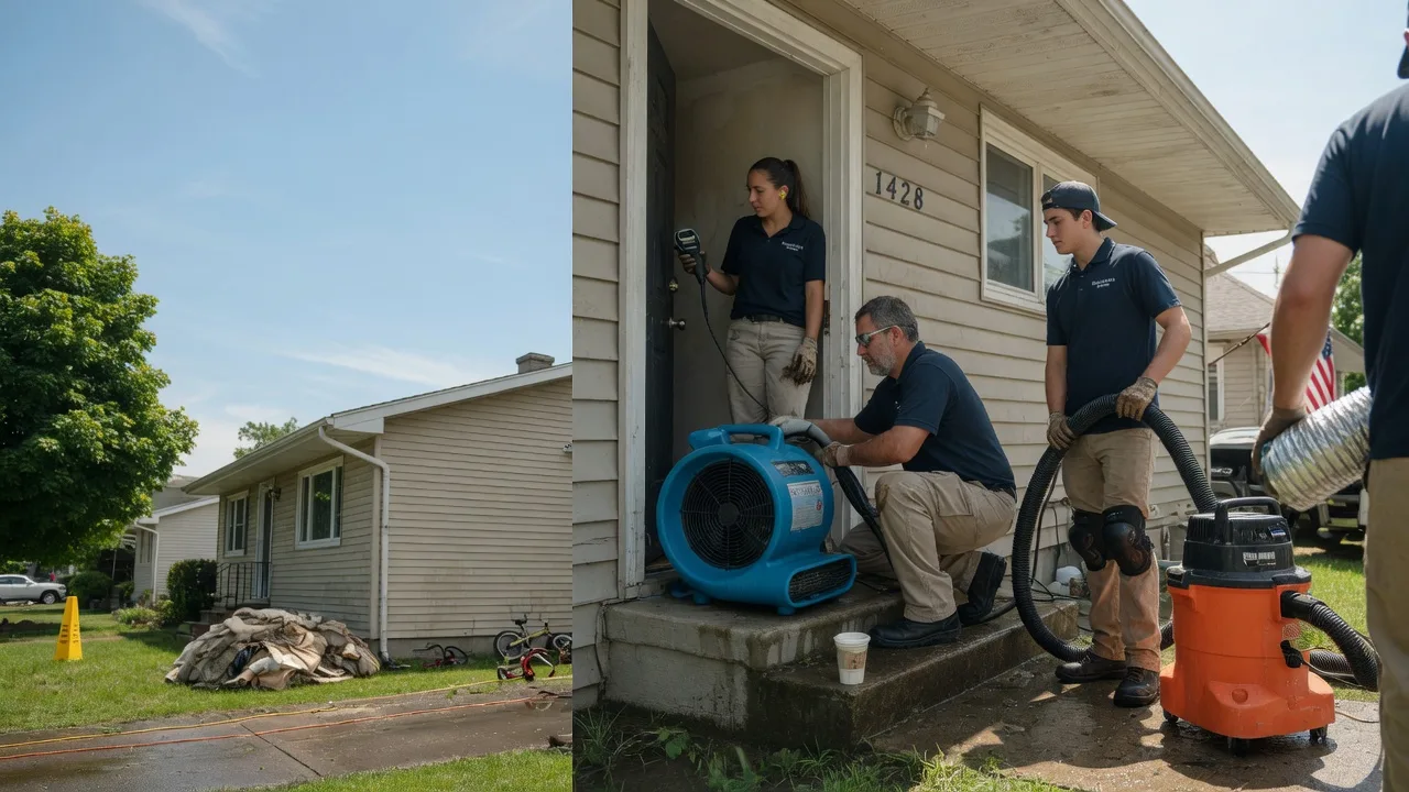 Water Damage Restoration in Plainville, IL near me